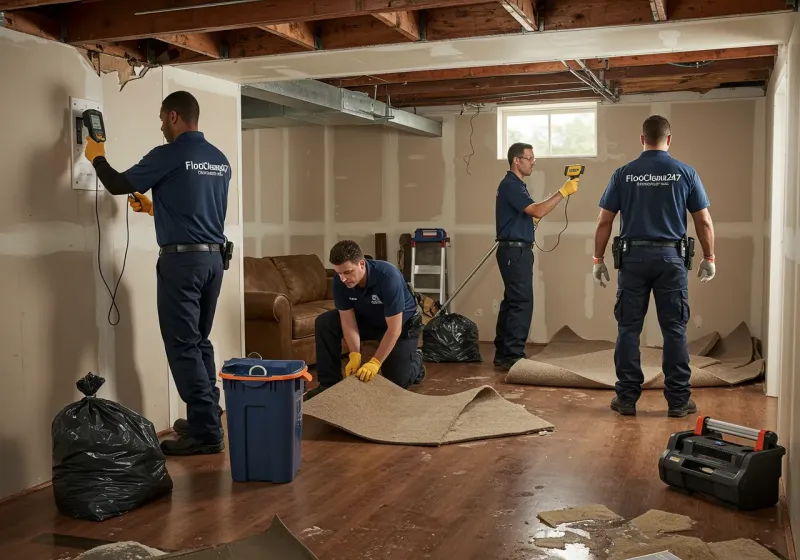Flood DamageMaterial Assessment and Debris Removal process in Springfield, VA